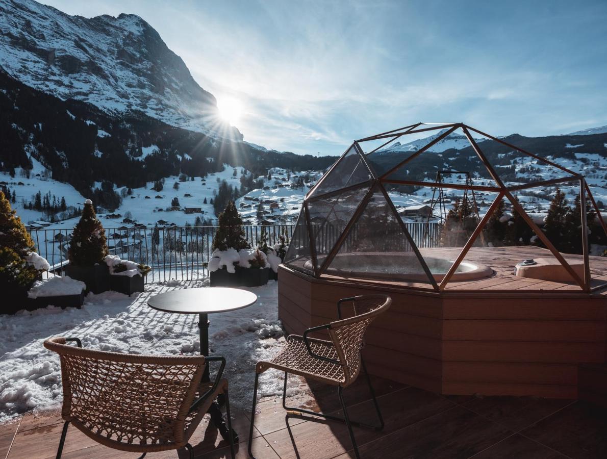 Boutique Hotel Glacier Grindelwald Exterior foto